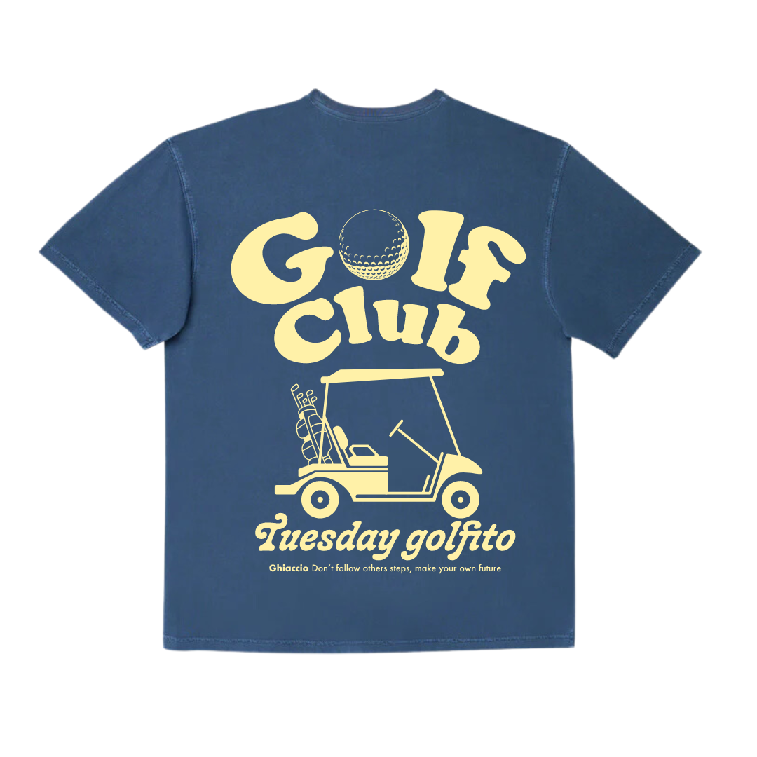 Camiseta azul golfito