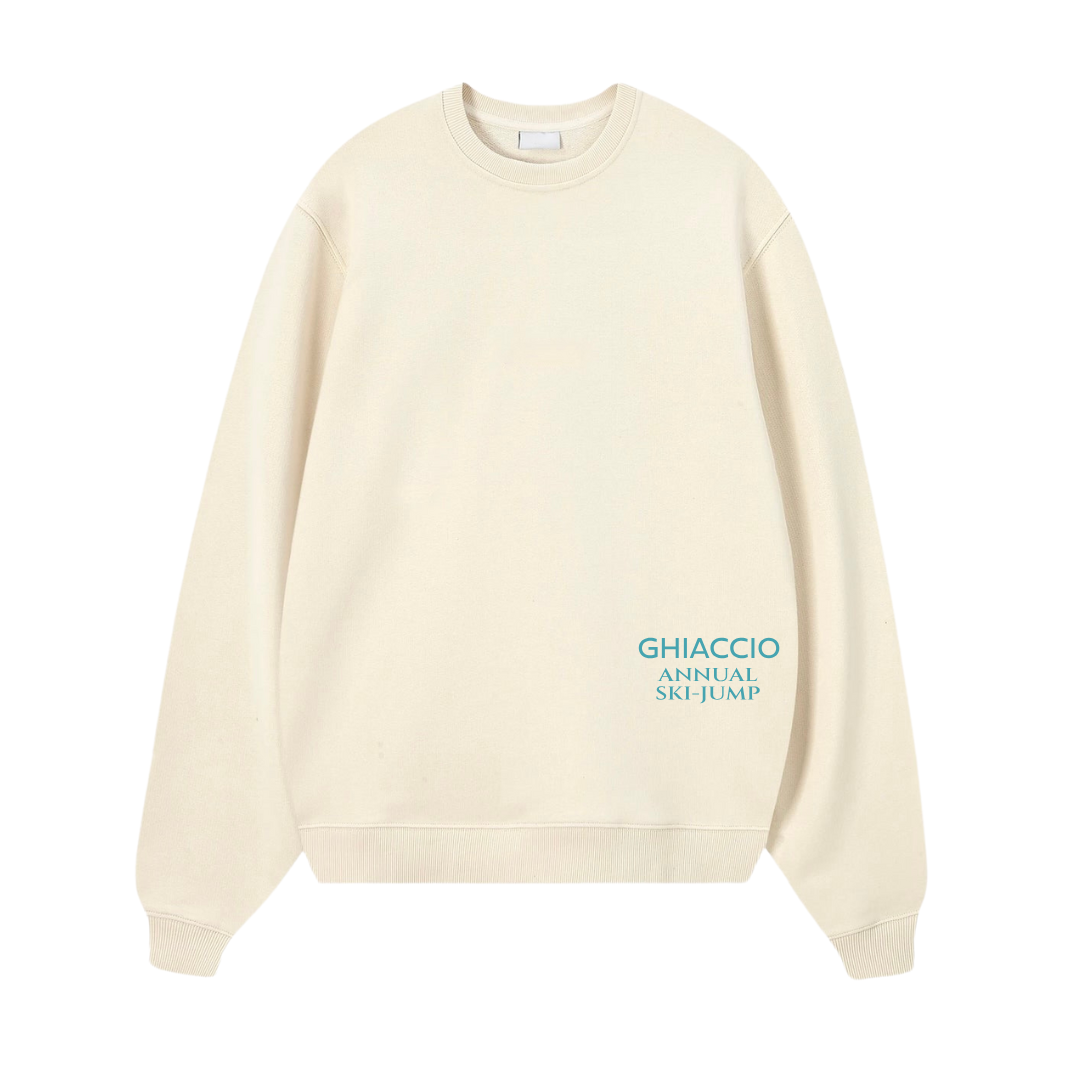 Sudadera beige SKI-JUMP