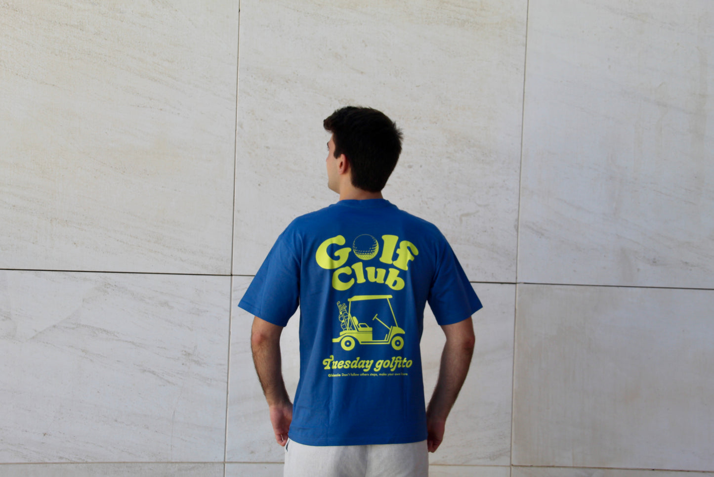 Camiseta azul golfito